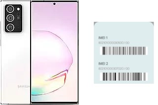 Como ver o código IMEI em Galaxy Note20+ 5G