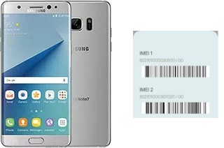 Como ver o código IMEI em Galaxy Note7 (USA)