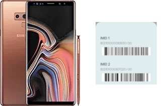 Como ver o código IMEI em Galaxy Note9