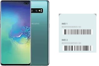 Como ver o código IMEI em Galaxy S10+