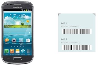 Como ver o código IMEI em Galaxy S3 Mini VE