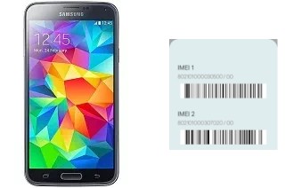 Como ver o código IMEI em Galaxy S5 TD-LTE