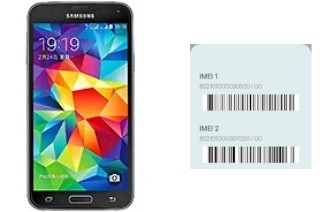 Como ver o código IMEI em Galaxy S5 Duos