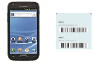 Como ver o código IMEI em Galaxy S II T989