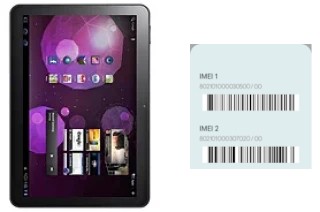 Como ver o código IMEI em P7100 Galaxy Tab 10.1v