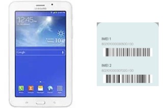 Como ver o código IMEI em Galaxy Tab 3 V