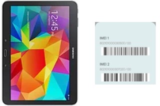 Como ver o código IMEI em Galaxy Tab 4 10.1 LTE