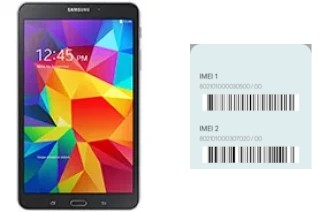 Como ver o código IMEI em Galaxy Tab 4 8.0 (2015)