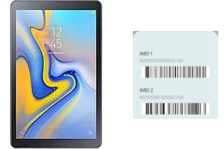 Como ver o código IMEI em Galaxy Tab A 10.1 (2019)