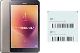 Como ver o código IMEI em Galaxy Tab A 8.0 (2017)