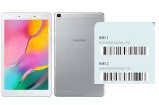 Como ver o código IMEI em Galaxy Tab A 8.0 (2019)