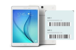 Como ver o código IMEI em Galaxy Tab A 9.7