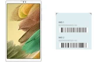 Como ver o código IMEI em Galaxy Tab A7 Lite