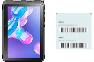 Como ver o código IMEI em Galaxy Tab Active Pro