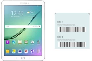 Como ver o código IMEI em Galaxy Tab S2 9.7 Wi-Fi SM-T813