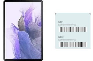 Como ver o código IMEI em Galaxy Tab S7 FE