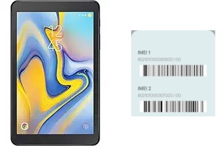 Como ver o código IMEI em Galaxy Tab A 8.0 (2018)