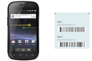 Como ver o código IMEI em Google Nexus S