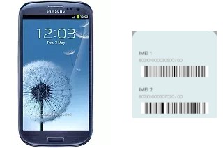 Como ver o código IMEI em I9305 Galaxy S III