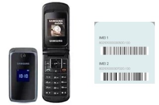 Como ver o código IMEI em M310