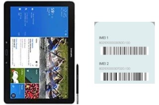 Como ver o código IMEI em Galaxy Note Pro 12.2 3G
