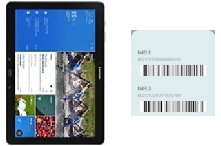 Como ver o código IMEI em Galaxy Tab Pro 12.2 LTE