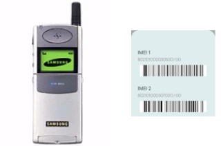 Como ver o código IMEI em SGH-2200