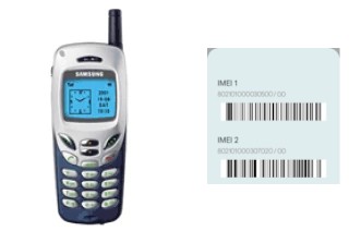 Como ver o código IMEI em R210