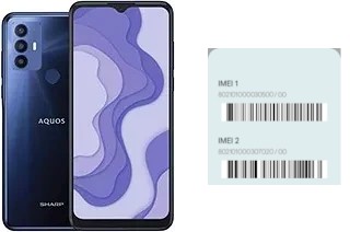 Como ver o código IMEI em Aquos V6 Plus