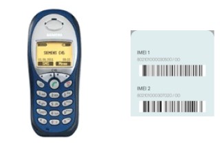 Como ver o código IMEI em Siemens C45