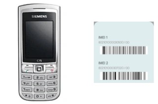 Como ver o código IMEI em Siemens C75