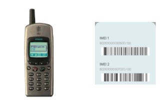 Como ver o código IMEI em Siemens S25