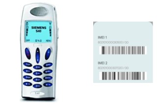 Como ver o código IMEI em Siemens S40