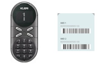 Como ver o código IMEI em Xelibri 1