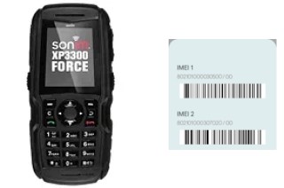 Como ver o código IMEI em XP3300 Force