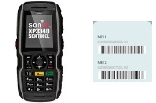 Como ver o código IMEI em XP3340 Sentinel