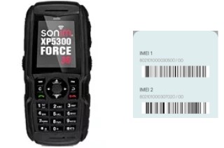 Como ver o código IMEI em XP5300 Force 3G