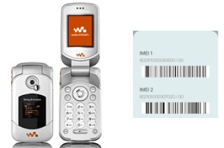 Como ver o código IMEI em W300