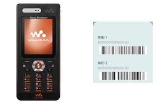 Como ver o código IMEI em W888