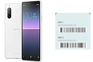 Como ver o código IMEI em Xperia 10 II