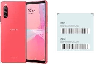 Como ver o código IMEI em Xperia 10 III Lite