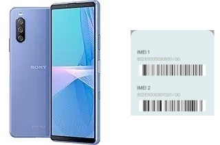 Como ver o código IMEI em Xperia 10 III