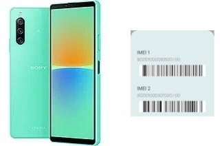 Como ver o código IMEI em Xperia 10 IV