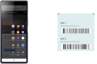 Como ver o código IMEI em Xperia 10 Plus