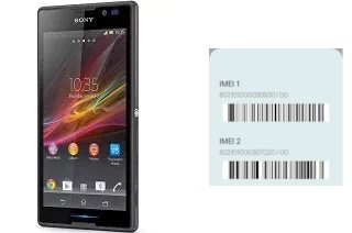 Como ver o código IMEI em Xperia C