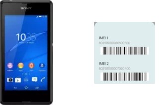 Como ver o código IMEI em Xperia E3 4G