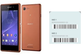 Como ver o código IMEI em Xperia E3