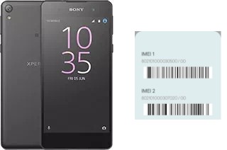 Como ver o código IMEI em Xperia E5