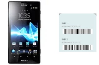 Como ver o código IMEI em Xperia ion HSPA