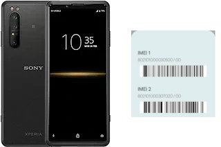 Como ver o código IMEI em Xperia Pro (2020)